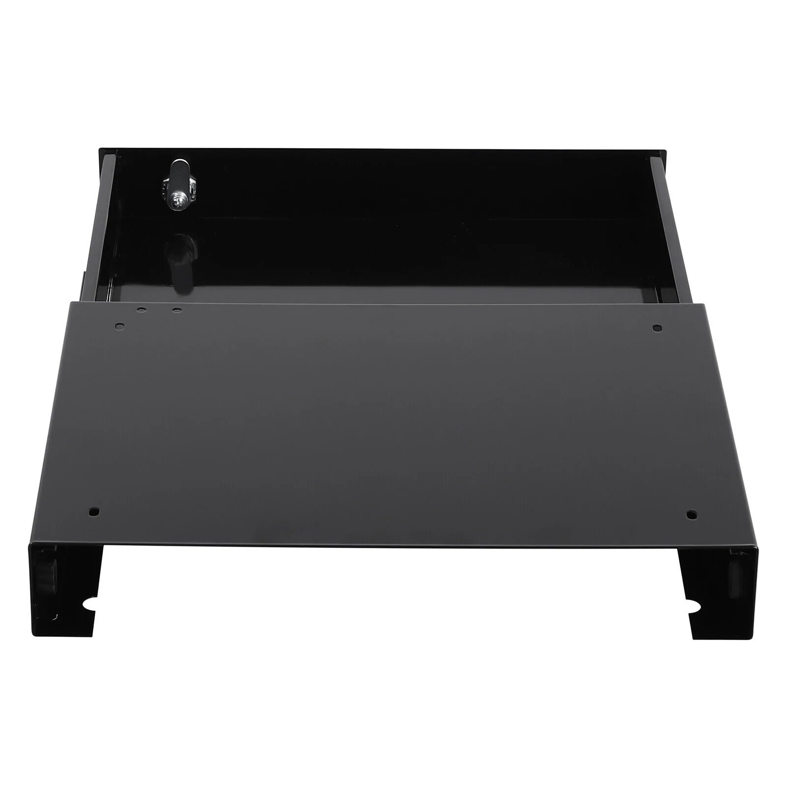 Under Desk Drawer Storage Sliding Tray Black N98670