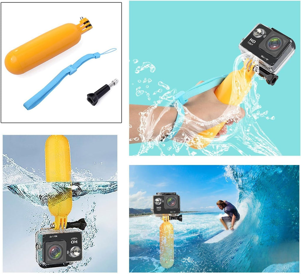 4K30FPS WiFi Action Camera with 7 in 1 Accessories Kit B96645
