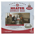 Harris Farms Manna Pro Chicken Supplies | Chicken Waterer Heated Base | Harris Farms Poultry Drinker | Chicken Coop Accessories