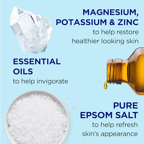 Epsom Salt with Magnesium, Potassium & Zinc, 3 lbs O6874