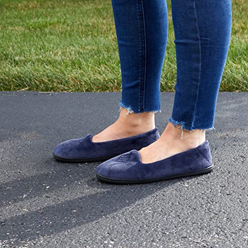 Women's Lightweight Cozy Memory Foam Closed Back Slipper E693