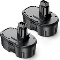 FirstPower 4.0Ah 18V DC9096 DC9098 Replacement Battery - Compatible with Dewalt 18V XPR Cordless Power Tools DC9096 DC9098 DC9099 DW9095 DW9096 DW9098 DE9038 2Packs