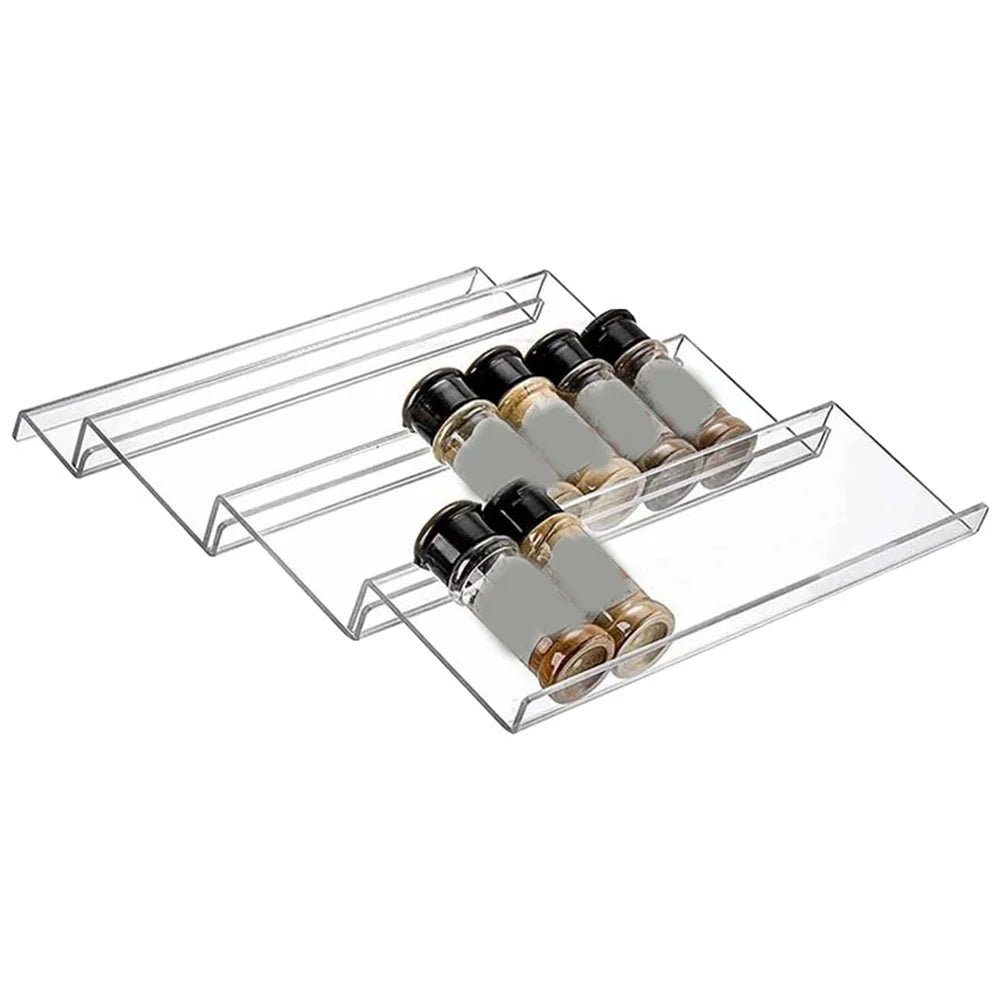 Acrylic Spice Drawer Organizer for Kitchen Storage M35906