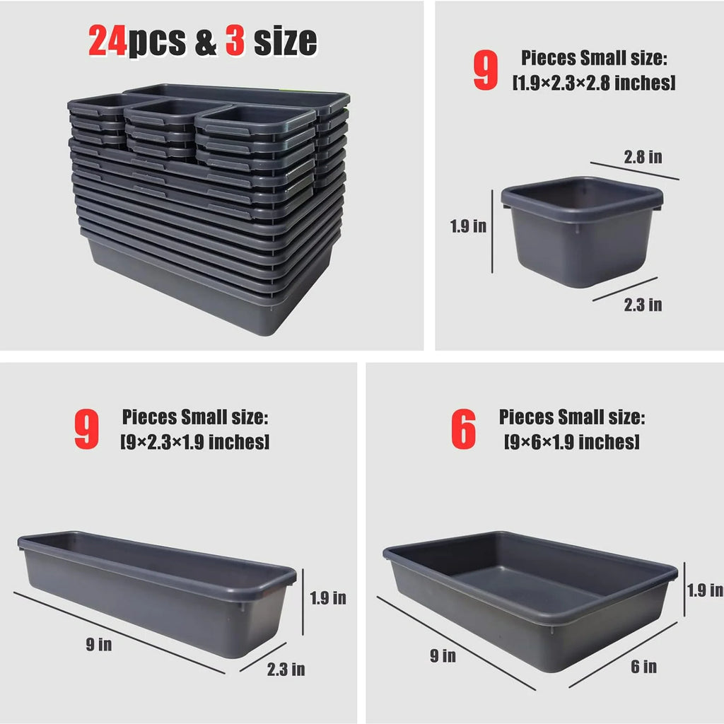 Tool Box Organizer with Tray Dividers J91660