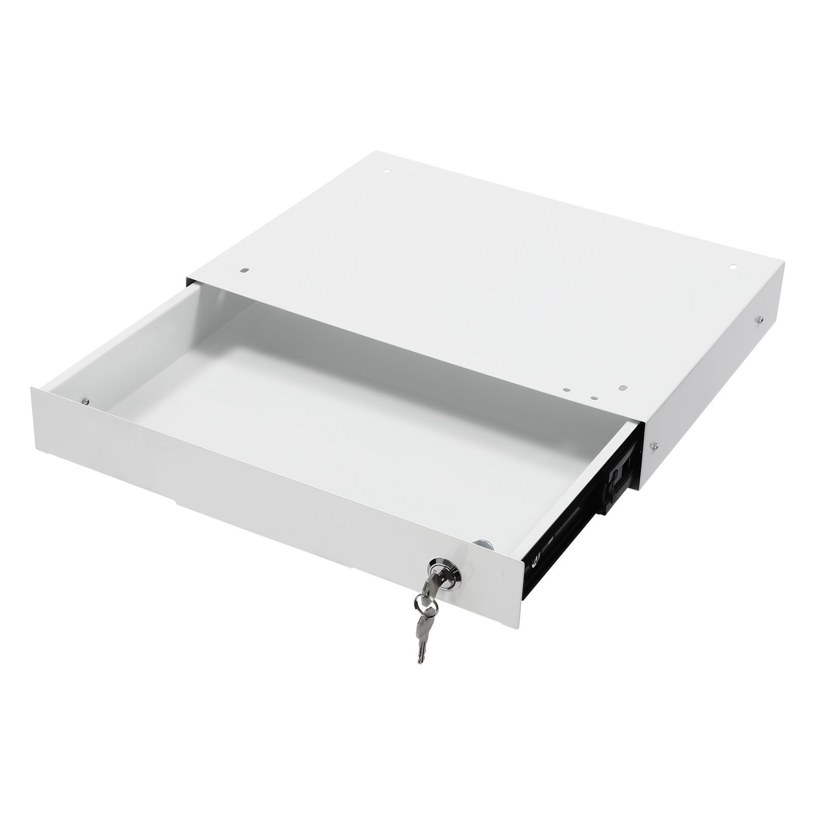 Under Desk Sliding Pull-out Drawer Storage Organizer B3387