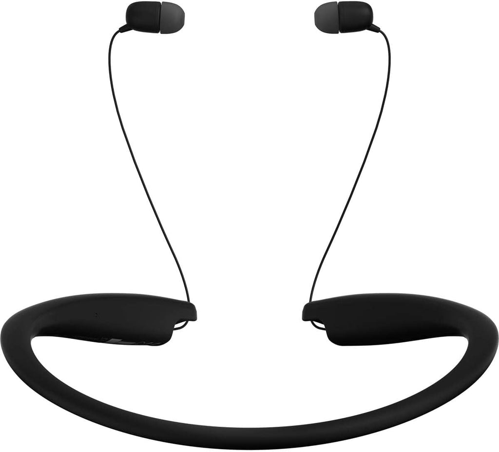 Bluetooth Wireless Stereo Neckband Earbuds, Black T3047