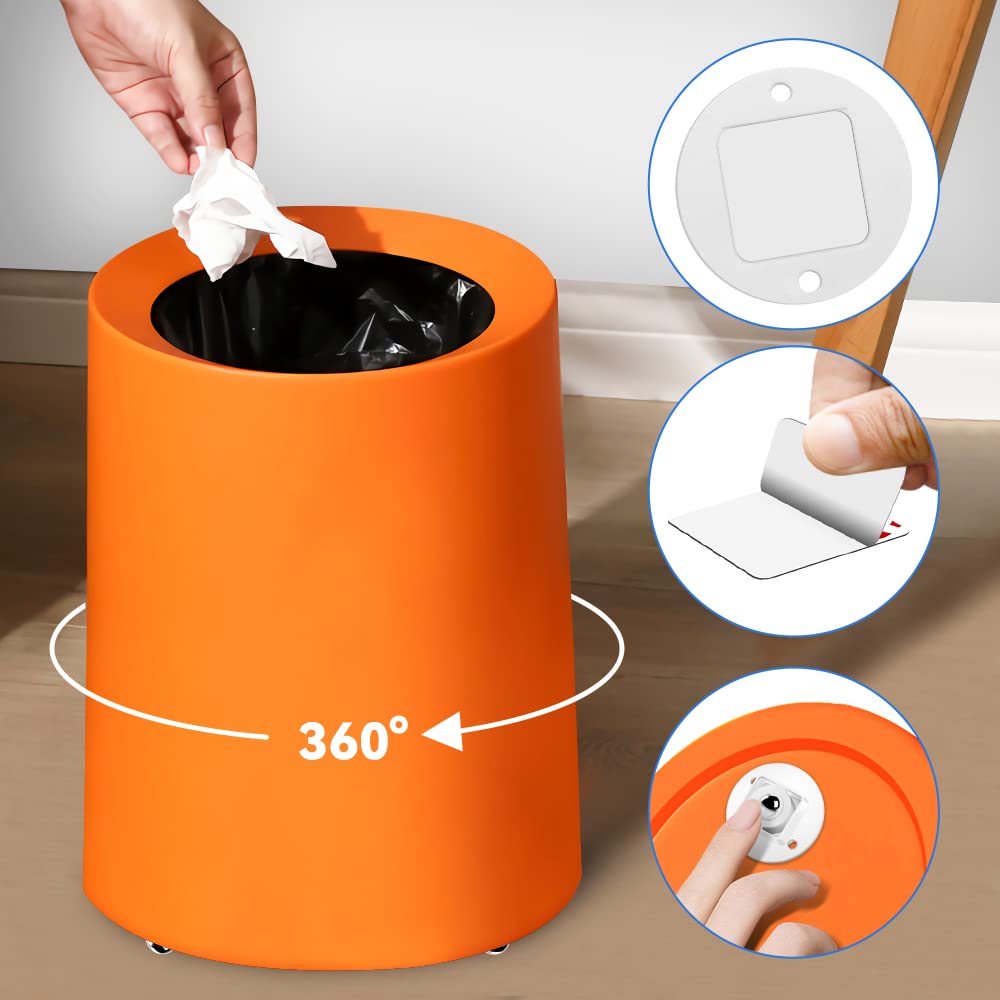 Self Adhesive Caster Wheels, Mini Swivel Wheels Stainless Steel, 360 Degree Rotation Sticky Pulley for Bins, Storage Box, Furniture, Trash Can (16 Pcs) V478036