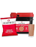 READYWISE - Whey Milk Alternative Bucket, 120 Servings, Emergency, MRE Meal & Drink Supply, Premade, Freeze Dried Survival Drink for Hiking, Adventure and Camping Essentials, Individually Packaged, 25 Year Shelf Life
