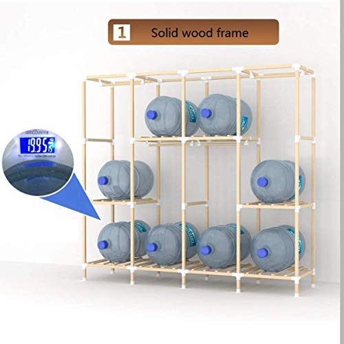 Solid Wood Closet Storage Organizer for Clothes and Shoes B266