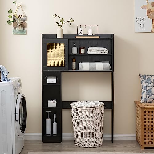 Over The Toilet Storage Cabinet, Freestanding with Adjustable Shelves X36961