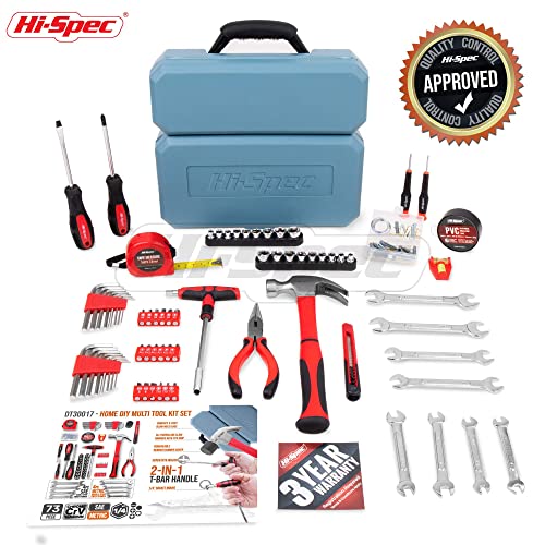 67Pc Metric Auto Mechanic Tool Set with Pliers, Screwdrivers, Sockets & Tool Box X6499