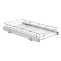 Pull Out Cabinet Organizer 11x21, Heavy Duty Slide Out Pantry Shelves, Chrome Roll Out Drawers, Kitchen Cabinet, Bathroom, Under Sink Storage