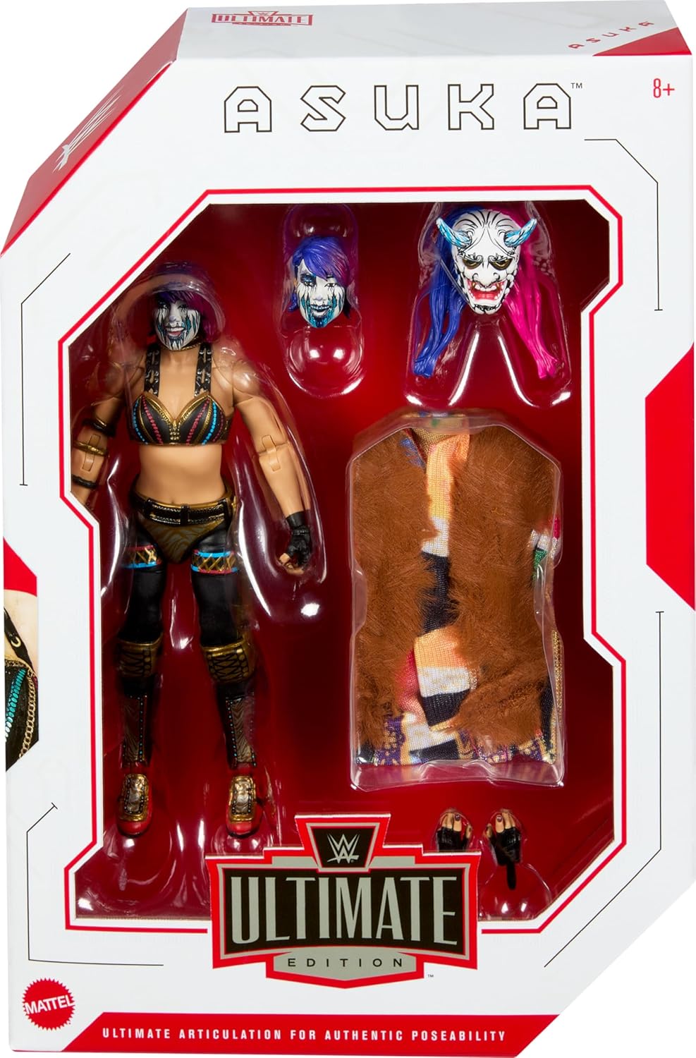 6-inch Asuka Action Figure with Accessories, Swappable Heads & Hands Y856819