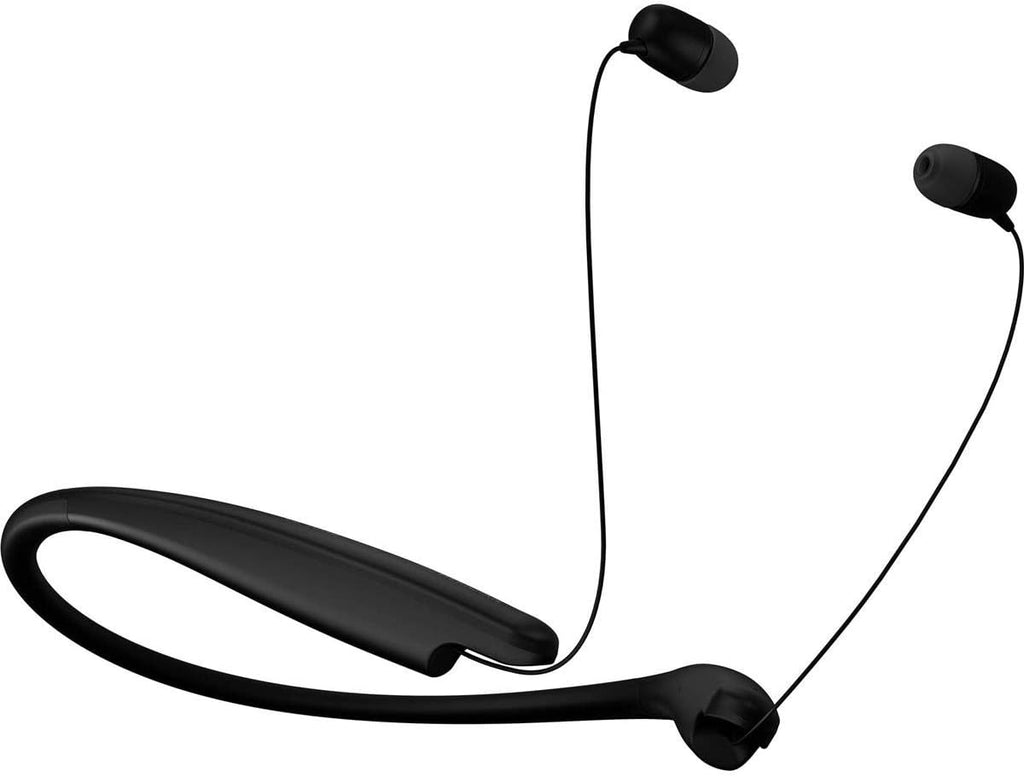 Bluetooth Wireless Stereo Neckband Earbuds, Black T3047