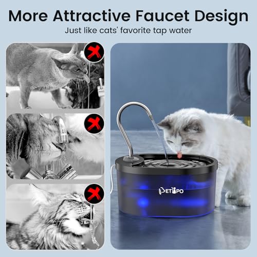 Cat Water Fountain 3L Super Silent for Indoor Pets M856
