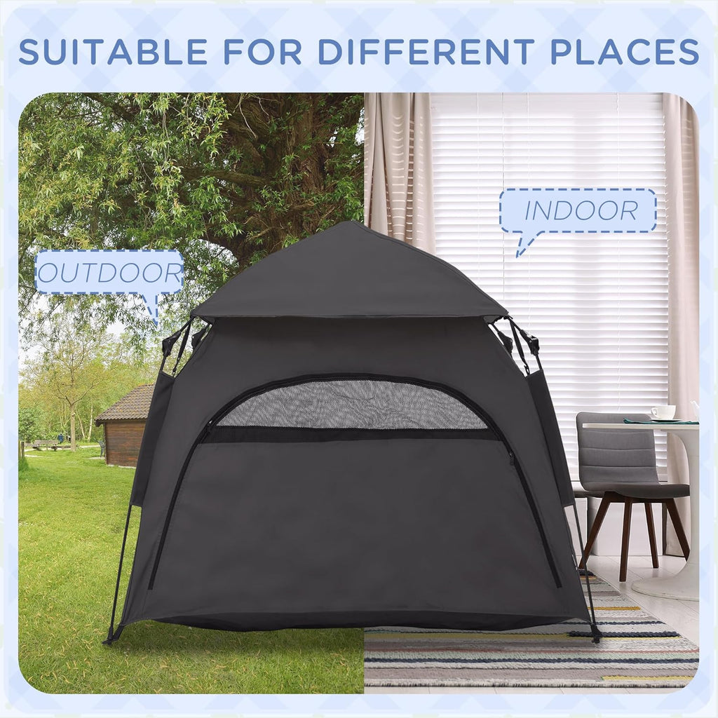 Pop Up Dog Tent for Large Dogs, Portable Pet Camping Tent with Carrying Bag N600197