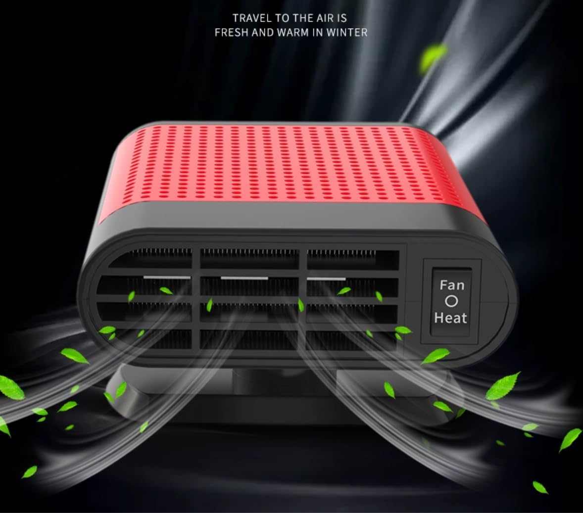 Portable 12V Car Heater Defroster with 360-Degree Suction Holder K2904