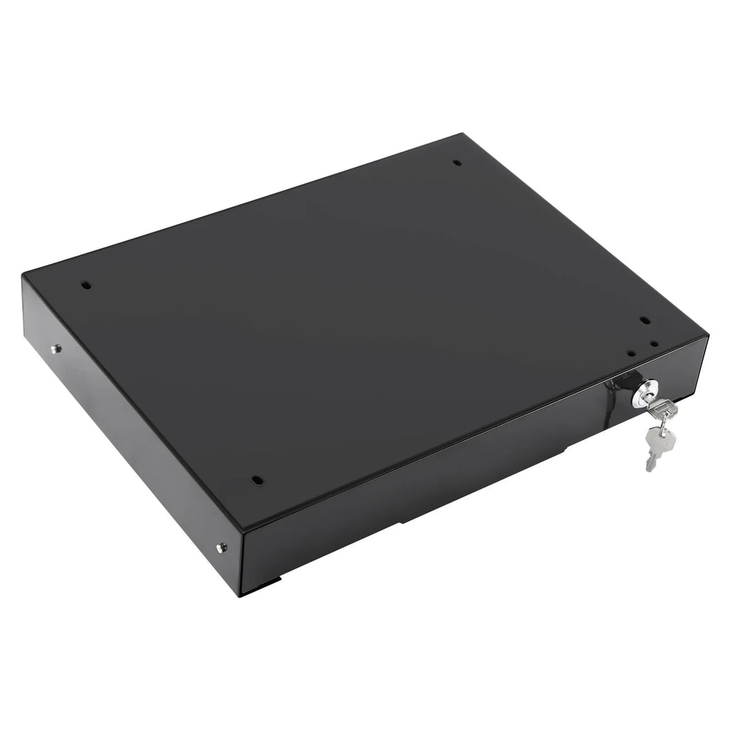 Under Desk Drawer Storage Sliding Tray Black N98670