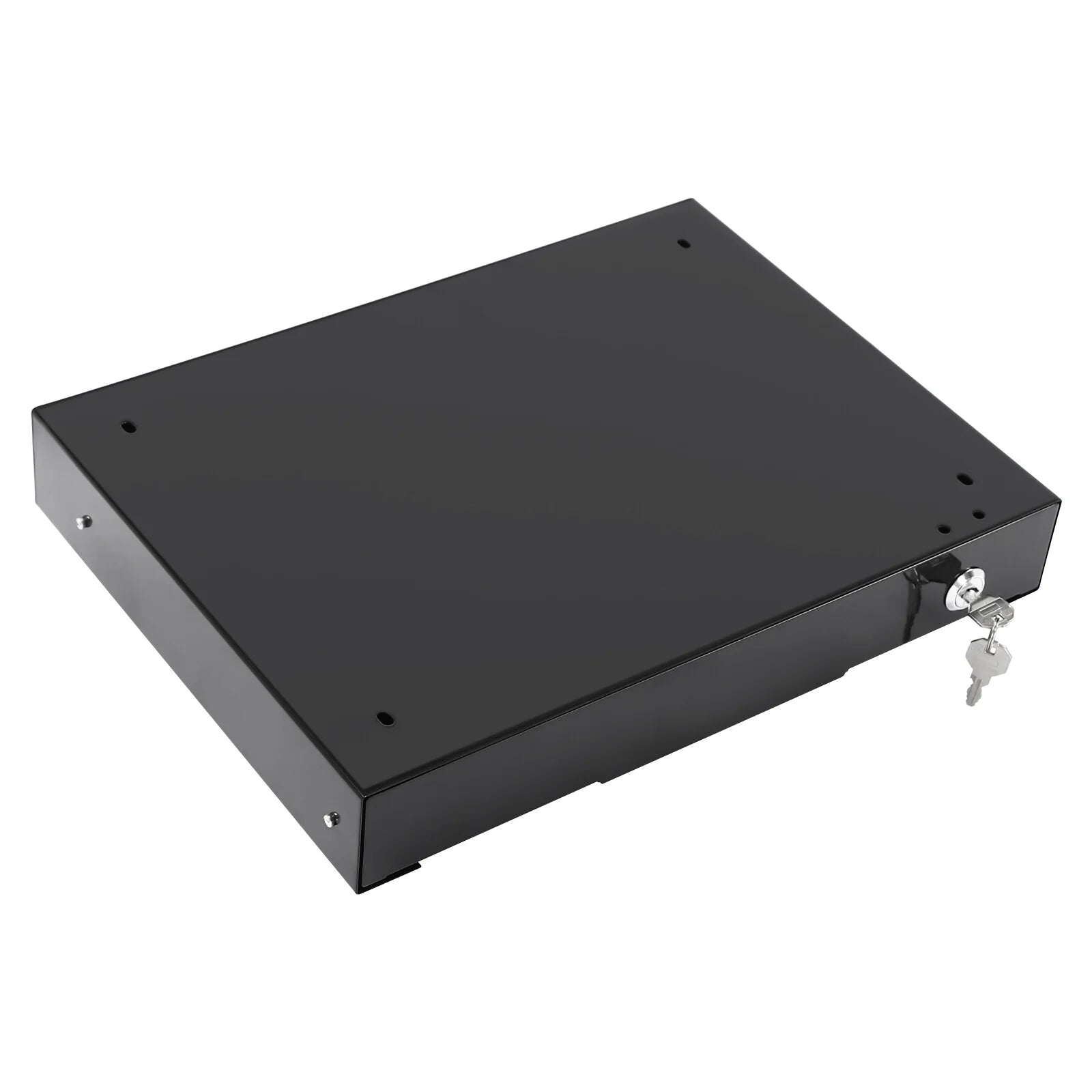 Under Desk Drawer Storage Sliding Tray Black N98670