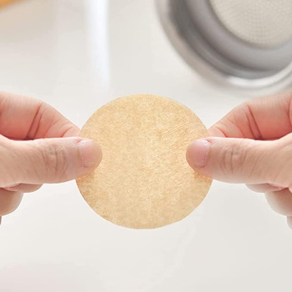 Unbleached Round Coffee Filter Paper for Espresso Makers, 400 Count X327