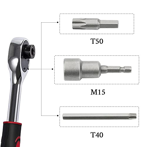 Torx Screw Removal Tool Kit for Jeep Wrangler JK JL 2007-2024 F280651