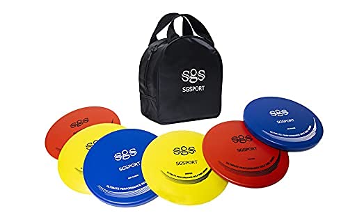 Disc Golf Basket with 6 Discs and Carry Bag N3802