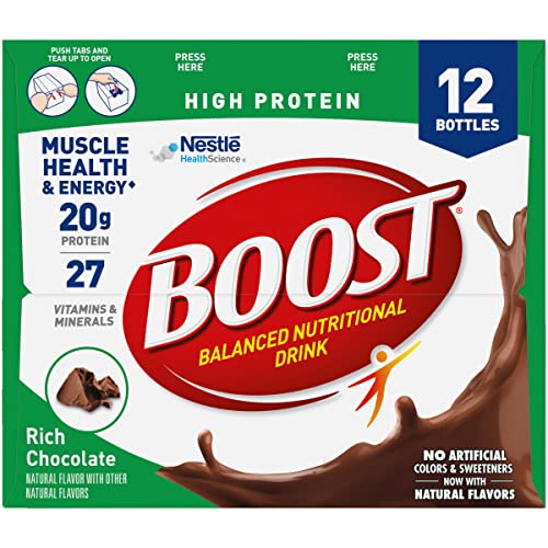 High Protein Nutritional Drink, Rich Chocolate, 8 FL OZ, 12 Count Y512041