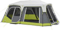CORE 12 Person Instant Cabin Tent | 3 Room Tent for Family with Storage Pockets for Camping Accessories | Portable Large Pop Up Tent for 2 Minute Camp Setup