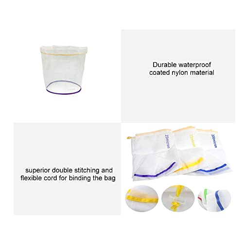 5pcs 1 Gallon Micron Drawstring Extraction Bags P803