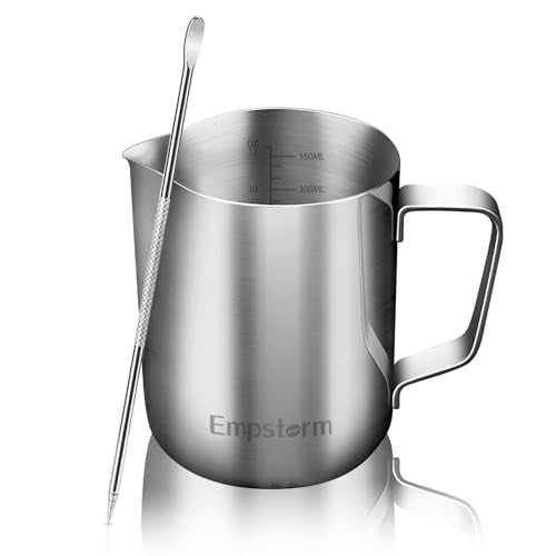 Espresso machine, 20 Bar Espresso Maker with Milk Frother Steam Wand, Compact Espresso Coffee Machine with for Cappuccino, Latte, Fast Heating (Casual)