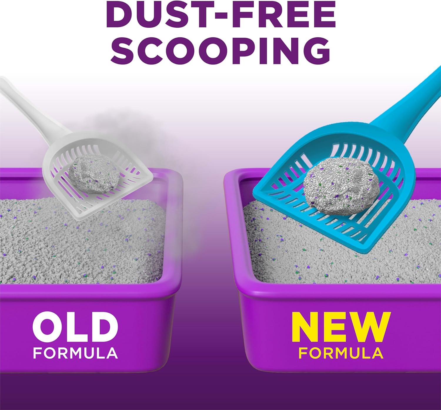 Clumping Cat Litter, Meadow Fresh Scented, 25 Pounds S149793
