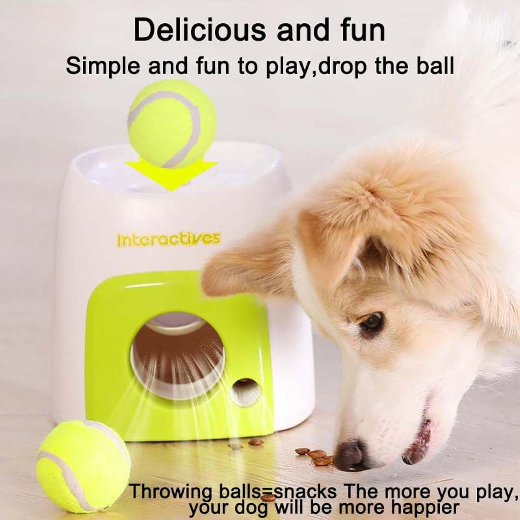 Dog Tennis Ball Launcher Toy for Interactive Play V463