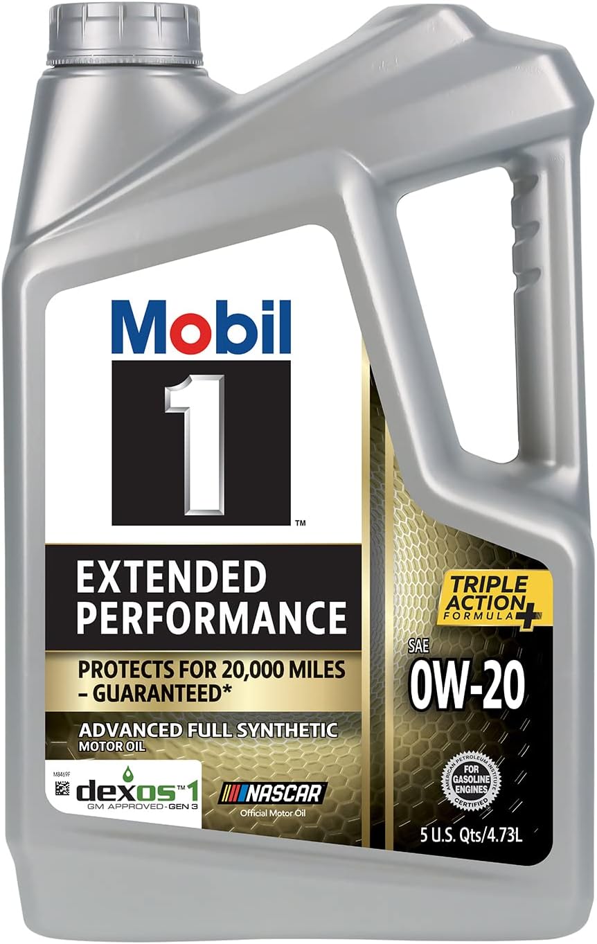 Full Synthetic Motor Oil 0W-20, 5 Quart (Pack of 2) K7486