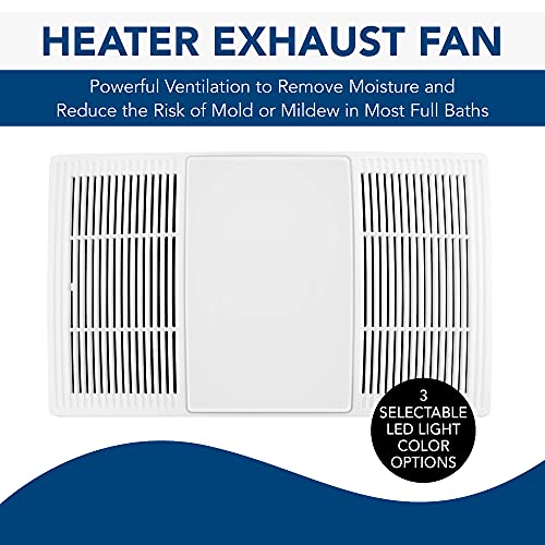 Ceiling Bathroom Exhaust Fan and Light Combo, 70 CFM P260849
