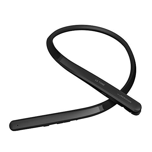 Wireless Bluetooth Neckband Earbuds with Hi-Fi DAC, Black R60659