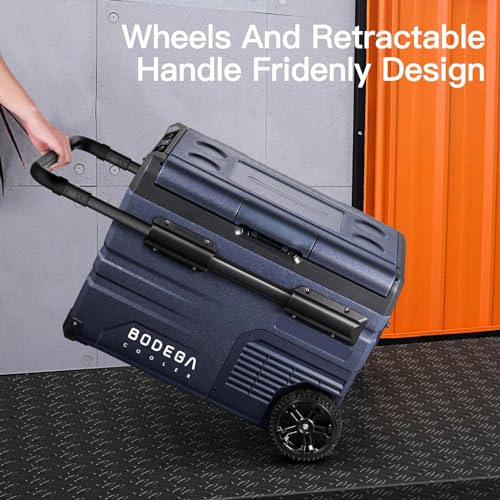 12 Volt Car Refrigerator Dual Zone Portable Freezer for RV Camping Travel U5668