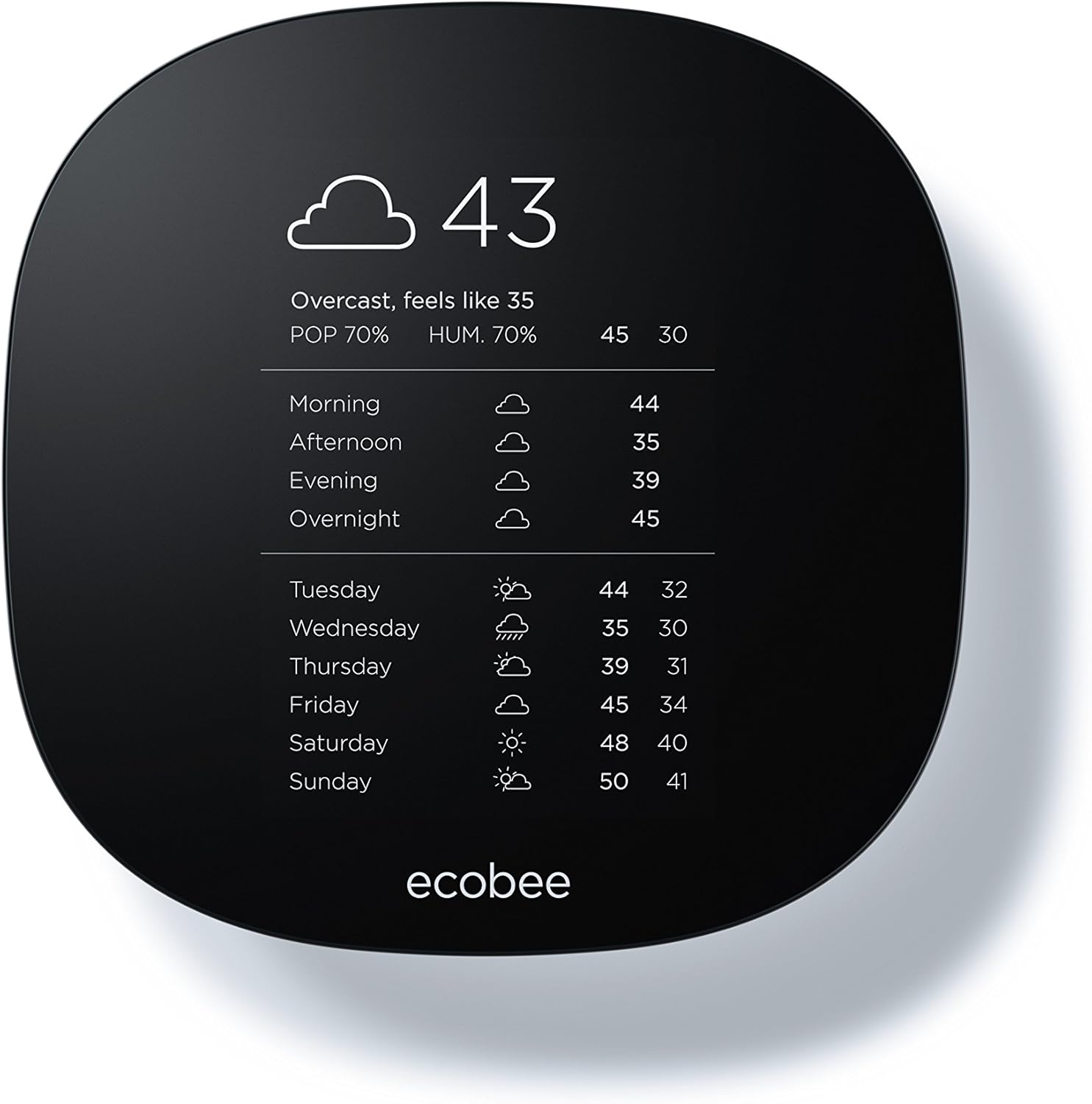 Thermostat with Wi-Fi and Alexa Compatibility K7548