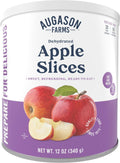 Augason Farms Dehydrated Apple Slices Certified Gluten Free Long Term Food Storage Large No. 10 Can