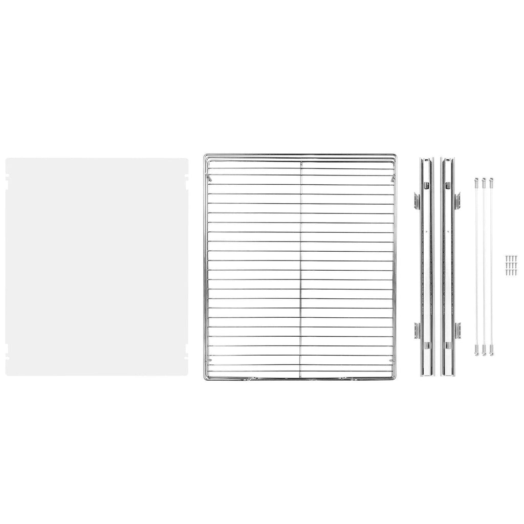 Heavy Duty Pull Out Cabinet Organizer, Chrome Steel Sliding Drawer Storage X4273