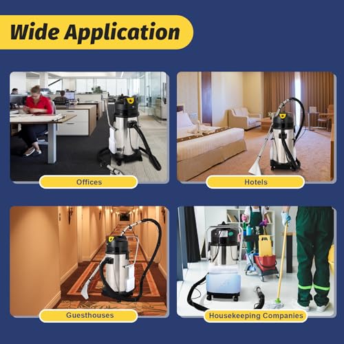 40L Commercial Carpet Extractor for Car Detailing and Upholstery B7045