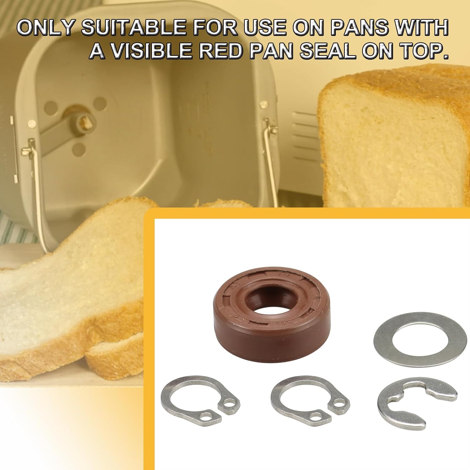Heavy Duty Pan Seal Kit for Bread Maker CBK-100 Z9826