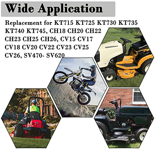 Oil Filter Replacement for Lawn Mower Tractor, 2 Pack T3442