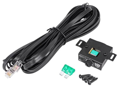 1000W Dual 10" Car Subwoofer Enclosure with Amp Kit F1821