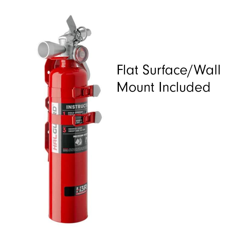 Car Fire Extinguisher 2.5 lb Black O994939