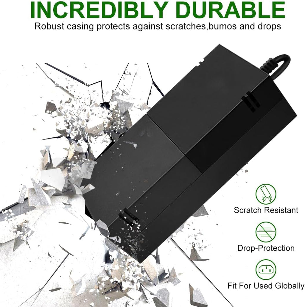 Power Supply Brick for Xbox One Console, 100-240V, Black Y161497