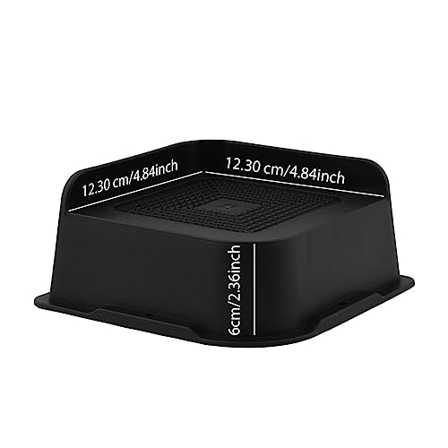 Furniture Risers for Bed, Couch, Sofa, Table and Chair, 2 or 4 Inch, Black O5925
