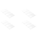 16X Clear Acrylic Spice Drawer Organizer,Seasoning Jars Drawers Insert,Kitchen Spice Rack Tray(Jar Not Included),16 x Organizing rack,Transparent