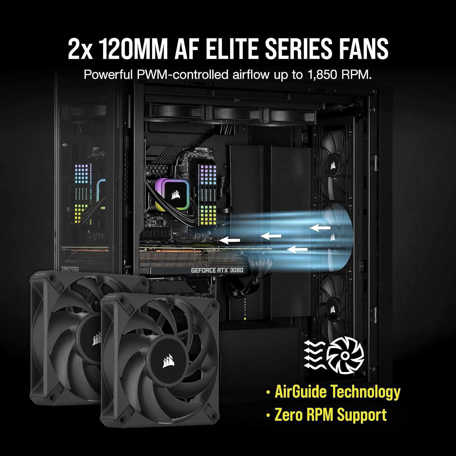 Liquid CPU Cooler 240mm Radiator with RGB Fans B22185