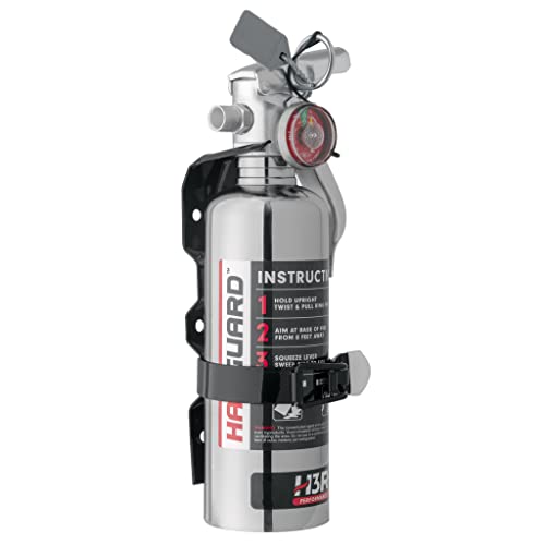 Car Fire Extinguisher 1.4 lb Black H2919