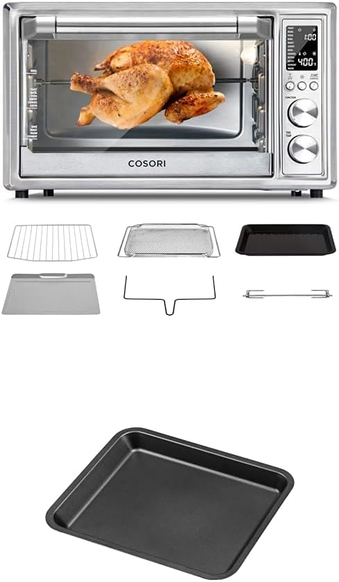 COSORI 12-in-1 Rotisserie Convection Oven and Food Tray